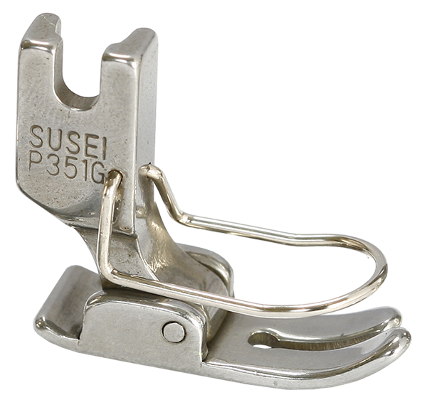 Snyter P351 G, універсальна лапка із захисним обведенням для промислових швейних машин з нижнім просуванням