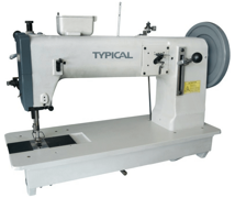Typical TW1-243Q, промышленная швейная машина с устройством обрезки края и тройным транспортом материала
