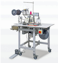 A-S-S EWS 6500, автоматизированная рабочая станция для пришивания молнии из рулона к заготовкам брюк