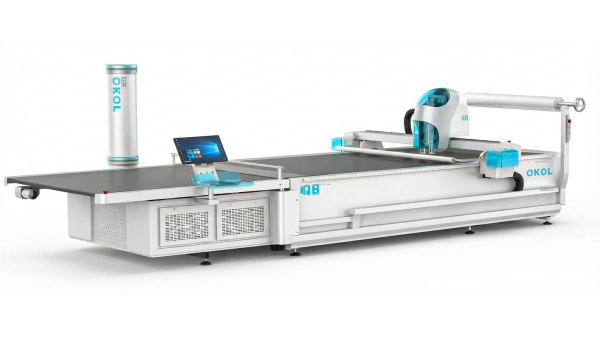 OKOL-Q82025, автоматизированный раскройный комплекс с рабочим полем 1900 х 2300 мм