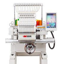 Maya TCL-1501, одноголовая 15-игольная промышленная вышивальная машина с полем вышивки 500 х 400 мм и 10″ сенсорным дисплеем
