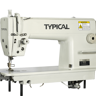 Typical GC6160H, безпосадочна промислова швейна машина, для середніх та важких тканин