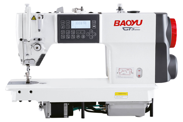 Baoyu GT-3, компьютеризированная промышленная швейная машина с нижним продвижением для легких и средних материалов