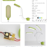 Лампа S2-COB, светодиодная LED-лампа на магните с гибкой ножкой