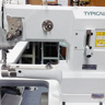 Typical TW3-P335V, рукавна промислова швейна машина з врізним окантовувачем і потрійним транспортом матеріалу