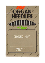 Organ DBxK5 Q1-NY, иглы для промышленных вышивальных машин с повышенной износостойкостью