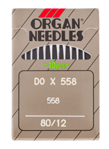 Organ DOx558, голки для петельних машин ланцюгового стібка