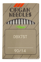 Organ DBx7ST, голки для промислових вишивальних машин, для металевої нитки