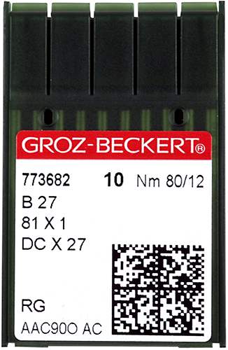 ᐈ Groz-Beckert DCx27 | Иголки для промышленных оверлоков