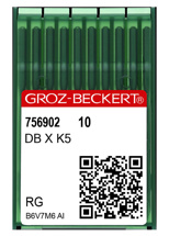 Groz-Beckert DBxK5, універсальні голки для промислових вишивальних машин