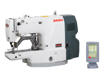 Baoyu BML430DS-02, компьютерная закрепочная швейная машина с рабочим полем 40 x 30 мм, для средних и тяжелых материалов