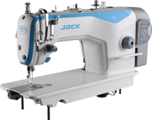 Jack A2 CQ, промислова швейна машина з вбудованим сервомотором і автоматичною обрізкою нитки, для легких та середніх тканин