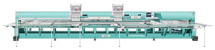 SINSIM GW2402, 2-головая 24-игольная промышленная вышивальная машина для габаритных дизайнов, рабочее поле 5400 х 1600 мм