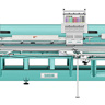 SINSIM GW2402, 2-голова 24-голкова промислова вишивальна машина для габаритних дизайнів, загальне робоче поле 6000 х 1600 мм