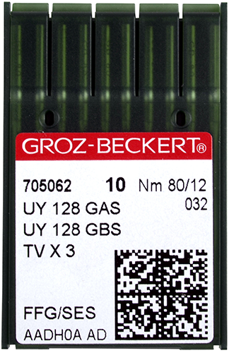 Groz-Beckert UYx128 GAS SES, трикотажні голки для промислових розпошивальних машин