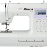 Minerva MC 400, комп'ютерна побутова швейна машина з LCD дисплеєм, 9 шаблонів петель, 404 швейних операцій