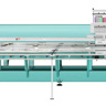 SINSIM GW2406, 6-голова 24-голкова промислова вишивальна машина для габаритних дизайнів, загальне робоче поле 10800х1700 мм