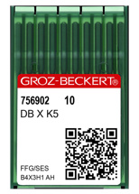 Groz-Beckert DBxK5 SES, трикотажные иглы для промышленных вышивальных машин