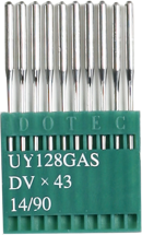 Dotec UYx128 GAS, универсальные иглы для промышленных распошивальных машин