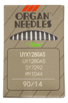 Organ UYx128 GAS, голки для промислових розпошивальних машин