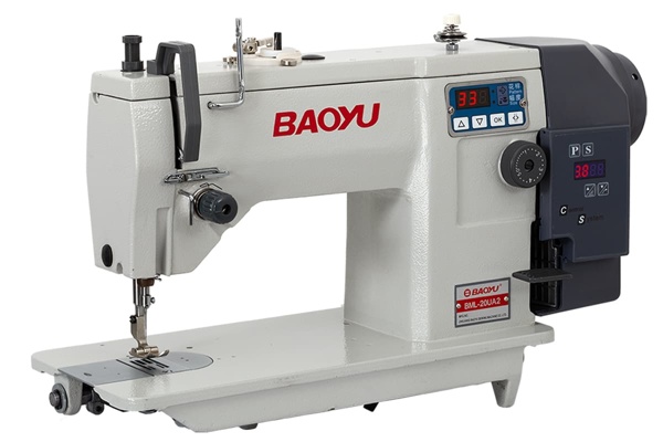 Baoyu BML-20UA2, електронна промислова швейна машина зигзаг з однокроковим проколом, для середніх матеріалів