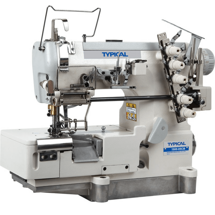 Typical GK1500D-05CB, промышленная распошивальная машина с встроенным сервомотором и устройством для вшивания резинки