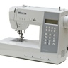 Minerva MC 250C, комп'ютерна швейна машина з LCD дисплеєм і автоматичною обрізкою нитки, 8 шаблонів петель, 208 швейних операцій