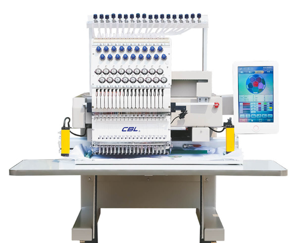 CBL-1801SC – 500 х 400 мм, одноголова 18-голкова промислова вишивальна машина