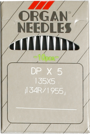 Organ DPx5, універсальні голки для швейних машин човникового стібка
