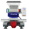 Ricoma PT-1501 комерційна одноголова, 15-голкова вишивальна машина з 4" LCD дисплеєм