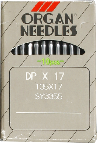 Organ DPx17, голки для важких матеріалів, для промислових швейних машин з подвійним і потрійним просуванням
