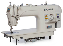 Shunfa SF 8700D, прямострочная швейная машина со встроенным сервомотором и LED-подсветкой, для легких и средних тканей