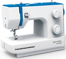 Bernette Sew&Go 3, побутова швейна машина, 19 швейних операцій