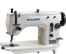 Shunfa SF20U-63, промышленная швейная машина зигзаг с одношаговым проколом, для тяжелых материалов