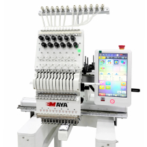 Maya TCS-1201 – 400 х 300 мм, одноголовая 12-игольная промышленная вышивальная машина