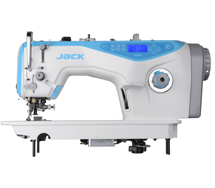 Jack JK-5559G-W, комп'ютерна промислова швейна машина з вбудованим сервомотором та пристроєм обрізки краю матеріалу