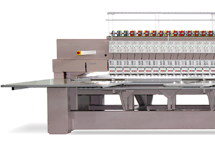 Maya S2H-2128, 128-головая 2-игольная высокоскоростная промышленная вышивальная машина шиффли, рабочее поле 7 565 х 1 530 мм