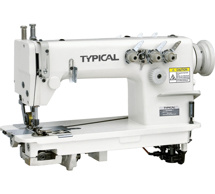Typical GK0056-1PL, двухигольная швейная машина цепного стежка с пуллером и параллельным расположением игл