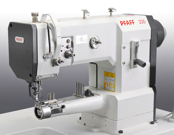 PFAFF 335-17 / 01, рукавна швейна машина з платформою під врізний окантовувач