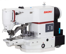 Baoyu BML-B430D, комп'ютерна закріплювальна швейна машина для легких та середніх тканин, робоче поле 40 х 30 мм