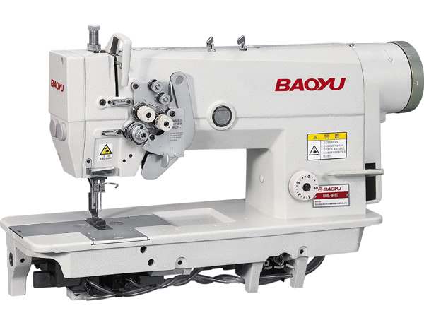Baoyu BML-845D-3, двоголкова швейна машина з функцією відключення голок і вбудованим енергозберігаючим сервомотором, для легких і середніх тканин