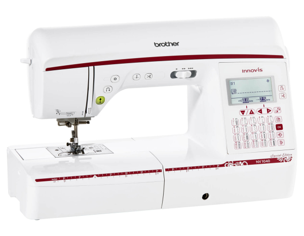 Brother Innov-is NV1040SE, комп'ютеризована швейна машина з горизонтальним човником, 140 операцій