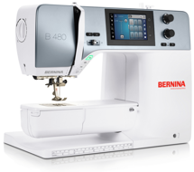 BERNINA B480, компьютеризированная швейная машина с сенсорным 4.3" LCD-дисплеем, 994 швейных операции