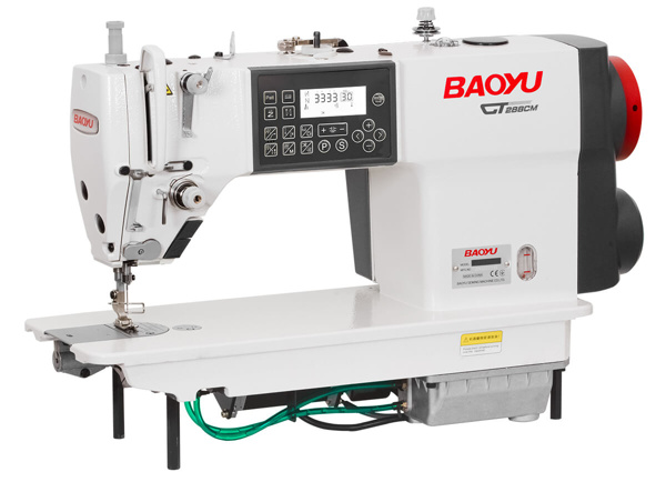 Baoyu GT-288CM-D4, комп'ютеризована промислова швейна машина для легких і середніх тканин