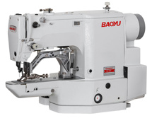 Baoyu BML-530GT-02, комп'ютерна закріплювально-гудзикова швейна машина з робочим полем 40 x 30 мм, для середніх і важких матеріалів