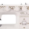 Janome 1225S, швейна машина з вертикальним човником і автоматичною петлею, 25 строчок з плавним регулюванням довжини стібка і ширини зигзага