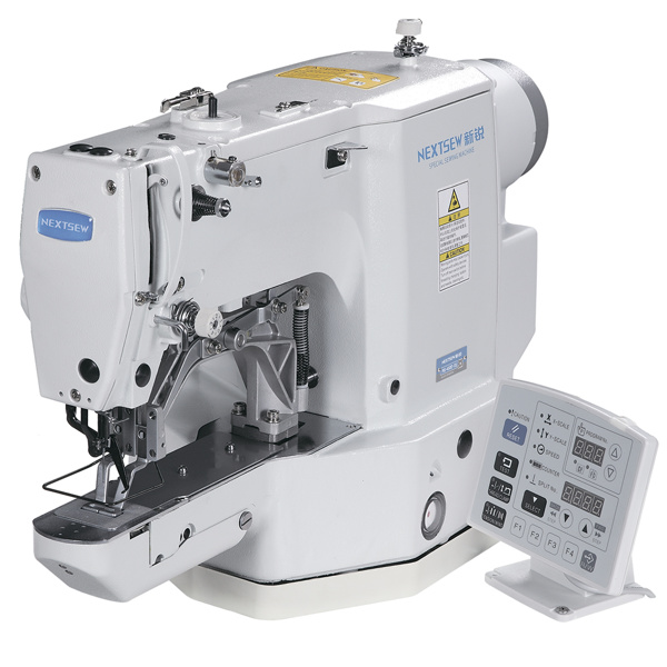 Nextsew NS-430D-01, комп'ютерна закріплювальна швейна машина з робочим полем 40 x 30 мм, для легких і середніх матеріалів