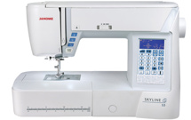 Janome SkyLine S3, компьютерная швейная машина с горизонтальным челноком, 121 вид операций 