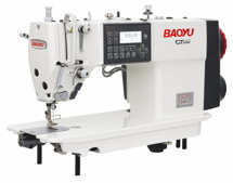 Baoyu GT-288EH-X2-D4, компьютеризированная промышленная швейная машина с увеличенным челноком для средних и тяжелых материалов