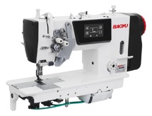 Baoyu GT-875D, двухигольная промышленная швейная машина челночного стежка с функцией отключения игл, для средних и тяжелых материалов